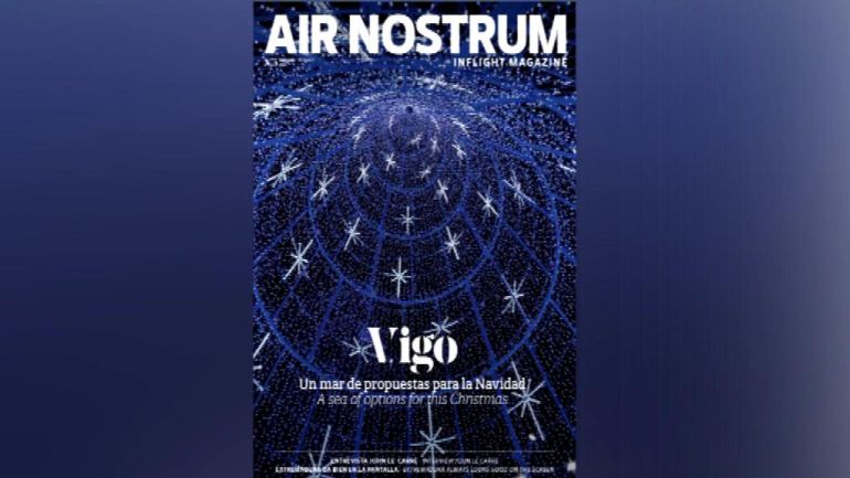 La navidad viguesa, protagoista de la revista In Flight, de Air Nostrum La navidad viguesa, protagoista de la revista In Flight, de Air Nostrum