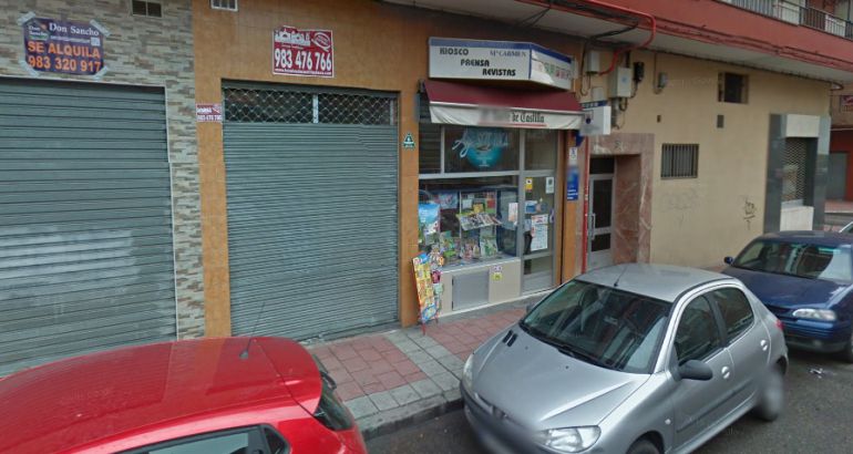 Quiosco en el que se ha sellado el boleto ganador Quiosco en el que se ha sellado el boleto ganador