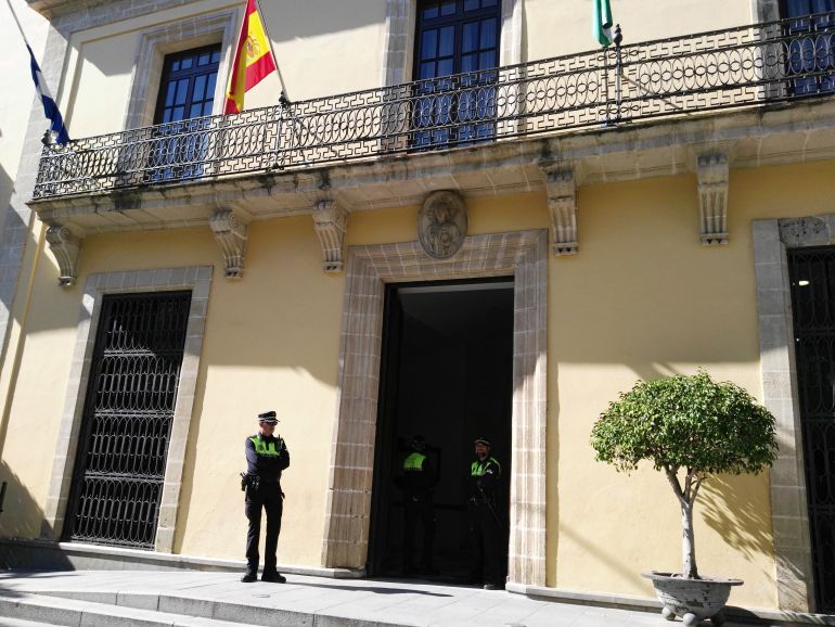Imagen de la fachada del Ayuntamiento de Jerez Imagen de la fachada del Ayuntamiento de Jerez