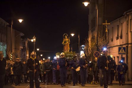 "Un puñado" de mineros celebra Santa Bárbara en un ambiente de añoranza "Un puñado" de mineros celebra Santa Bárbara en un ambiente de añoranza