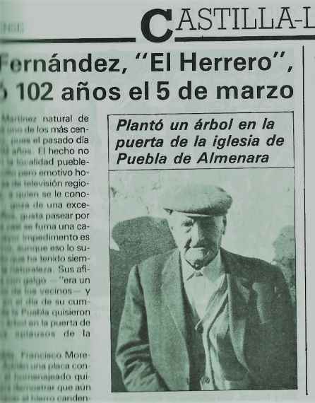 Artículo sobre Adrián, el Herrero, en Gaceta Conquense. Artículo sobre Adrián, el Herrero, en Gaceta Conquense.