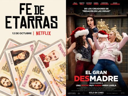 Carteles de "Fe de etarras" y "El gran desmadre" Carteles de "Fe de etarras" y "El gran desmadre"