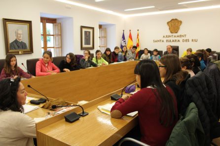 Imagen del pleno infantil y juvenil Imagen del pleno infantil y juvenil
