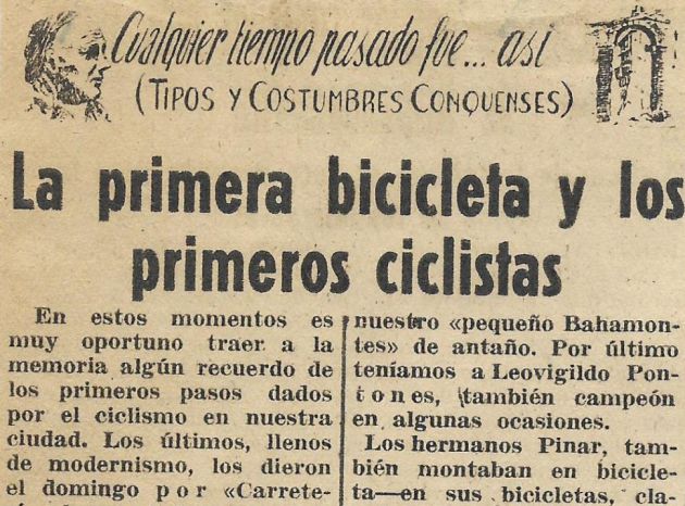 Sección 'Tipos y costumbres conquenses'. Sección 'Tipos y costumbres conquenses'.