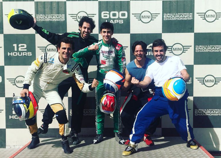 Fernando Alonso ficha al leonés David Vidales para competir en las 24 Horas de Dubai Fernando Alonso ficha al leonés David Vidales para competir en las 24 Horas de Dubai