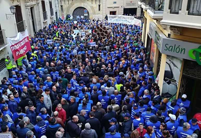 Movilización de los Regantes en Murcia. Movilización de los Regantes en Murcia.