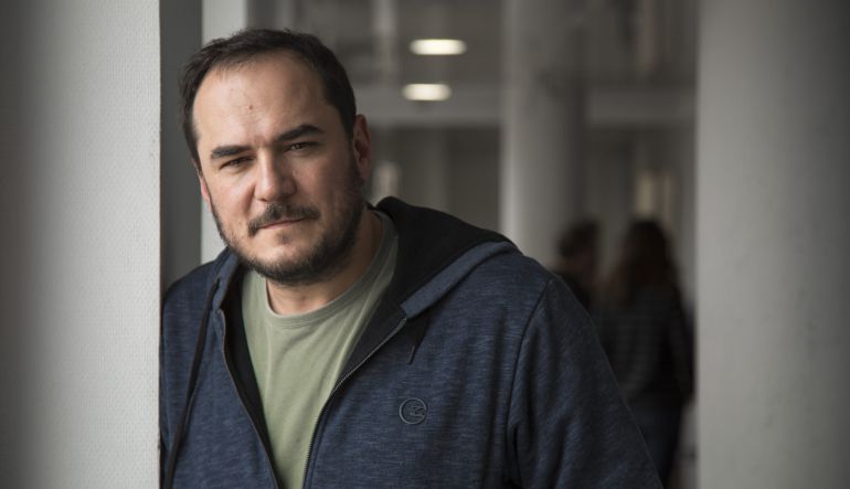 Ismael Serrano, tras su entrevista en Hoy por hoy Madrid. Ismael Serrano, tras su entrevista en Hoy por hoy Madrid.