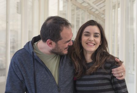 Ismael Serrano junto a Jimena Ruiz Echazú. Ismael Serrano junto a Jimena Ruiz Echazú.