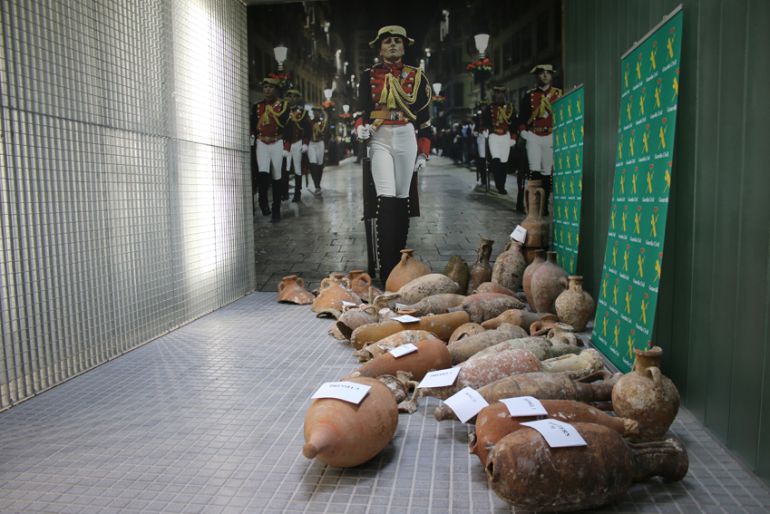Un receptador de Santa Eulària entre los investigados por expoliar 42 piezas de yacimientos submarinos Un receptador de Santa Eulària entre los investigados por expoliar 42 piezas de yacimientos submarinos