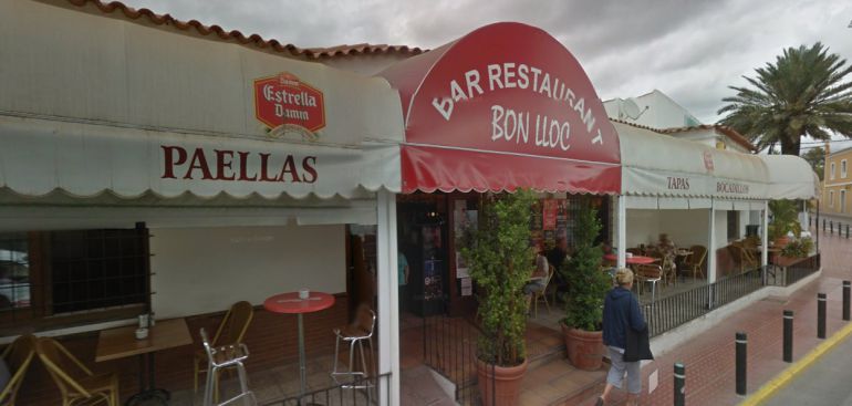 Imagen del restaurante donde ocurrieron los hechos Imagen del restaurante donde ocurrieron los hechos