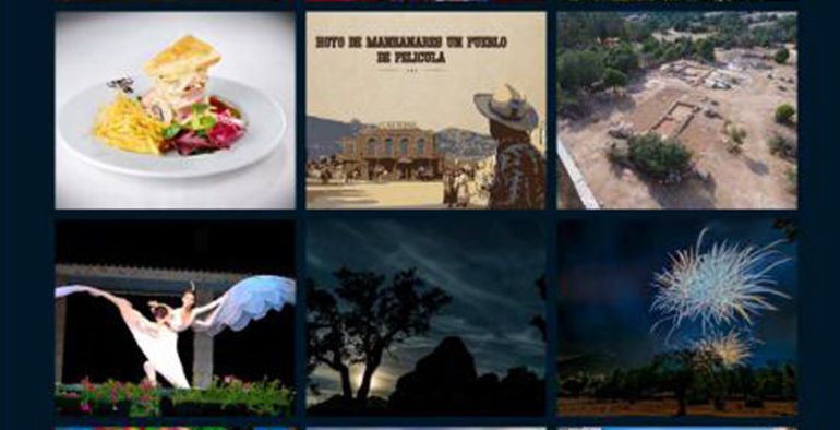 Portada del calendario de eventos de Hoyo de Manzanares 2018 Portada del calendario de eventos de Hoyo de Manzanares 2018