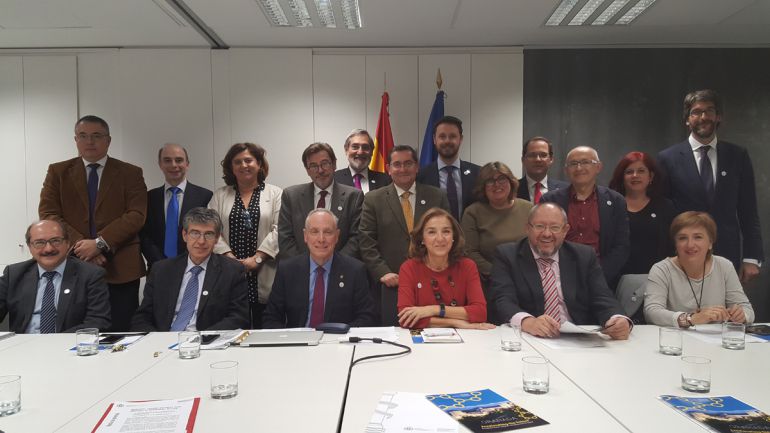 Reunión en Madrid de la candidatura granadina por el acelerador de partículas con la comisión técnica de Fusion For Energy Reunión en Madrid de la candidatura granadina por el acelerador de partículas con la comisión técnica de Fusion For Energy