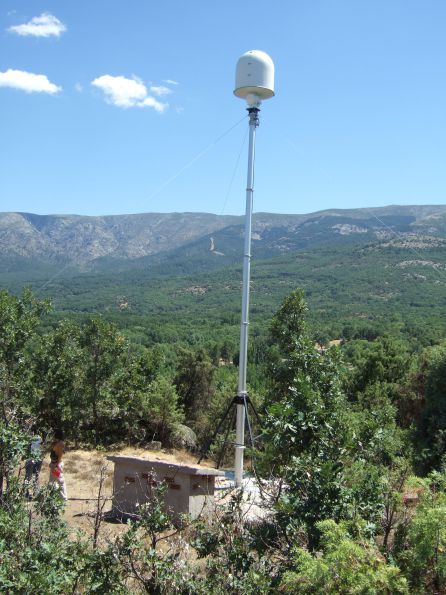 Radar ubicado en Navaluenga Radar ubicado en Navaluenga