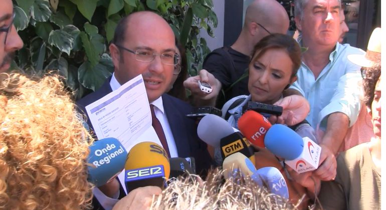 Tercera imputación para Pedro Antonio Sánchez Tercera imputación para Pedro Antonio Sánchez