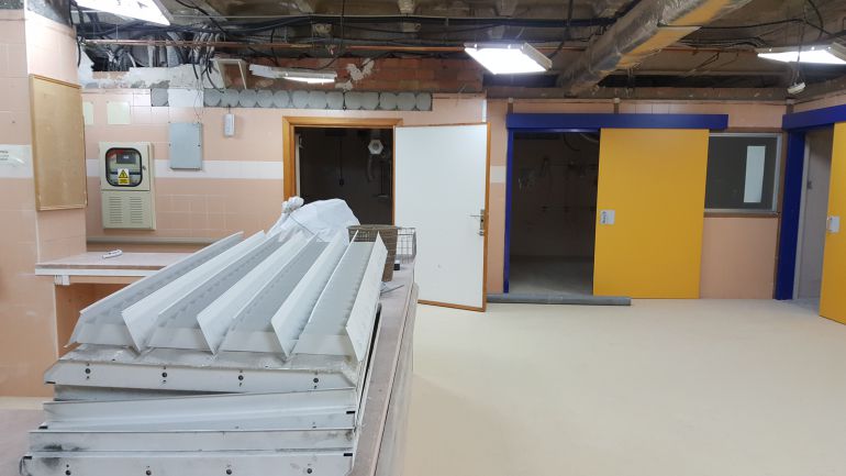 Adaptación de las instalaciones del nuevo Trauma Adaptación de las instalaciones del nuevo Trauma