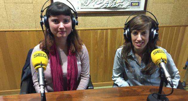 La logopeda Carmen Blanco y Beatriz Hernández en el estudio de SER Cuenca. La logopeda Carmen Blanco y Beatriz Hernández en el estudio de SER Cuenca.