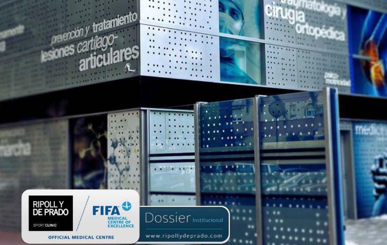 La FIFA acredita, de nuevo, el Centro Médico de Excelencia de Ripoll y De Prado La FIFA acredita, de nuevo, el Centro Médico de Excelencia de Ripoll y De Prado