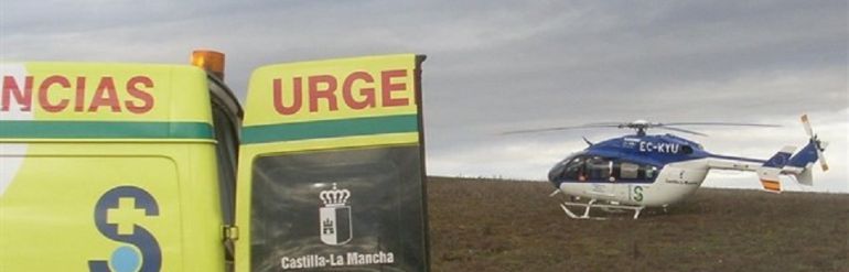 Una persona sufre un accidente laboral al pillarse la mano en una sembradora Una persona sufre un accidente laboral al pillarse la mano en una sembradora