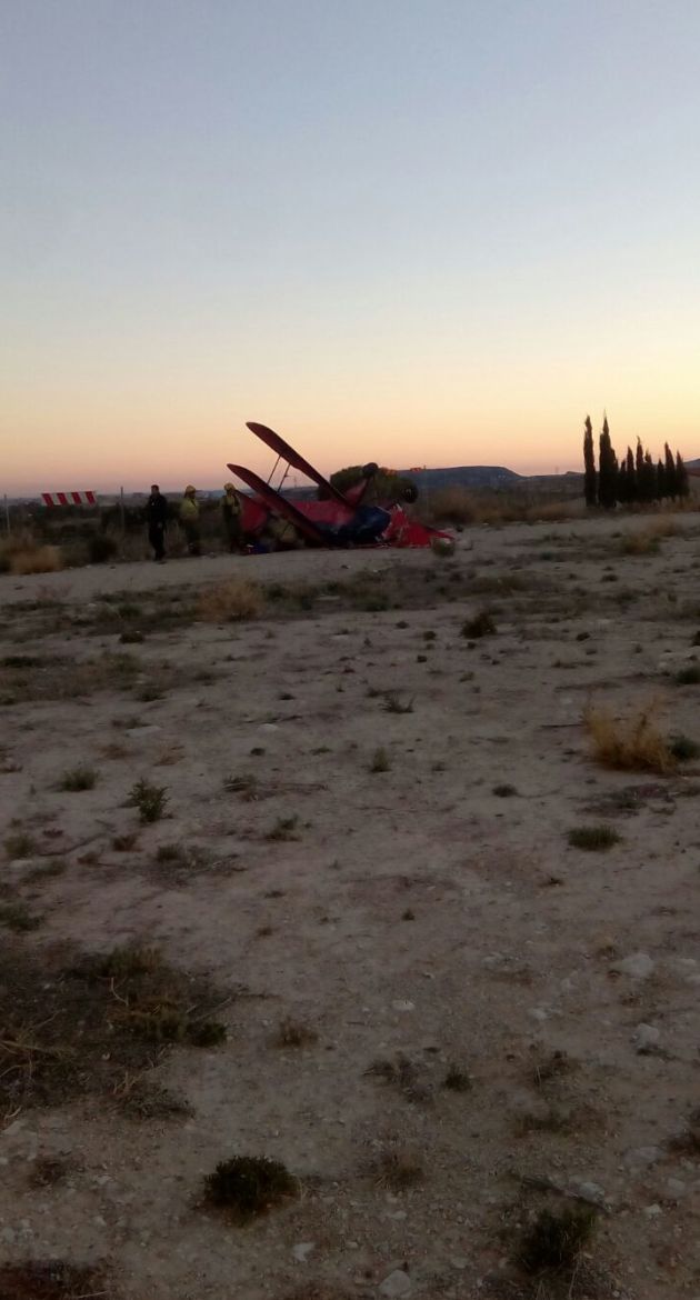 Ultraligero accidentado en Mutxamel Ultraligero accidentado en Mutxamel