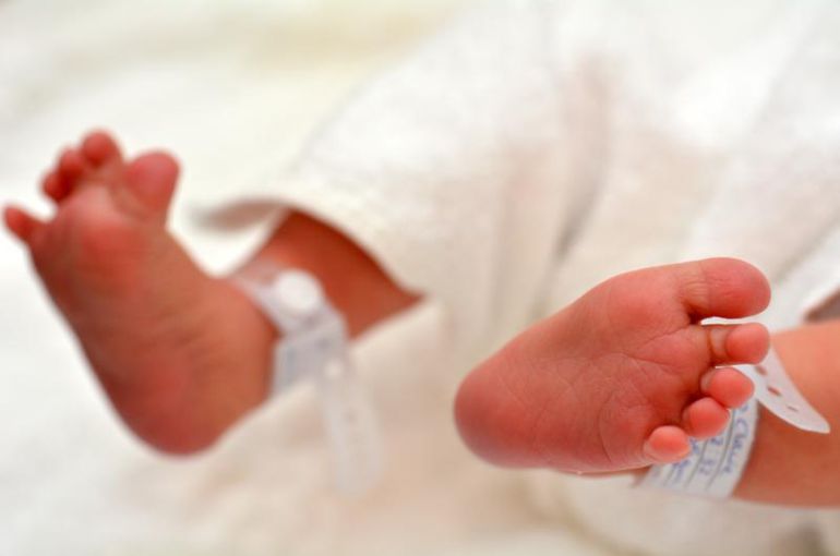 Una niña, primer bebé palentino de 2020 Una niña, primer bebé palentino de 2020