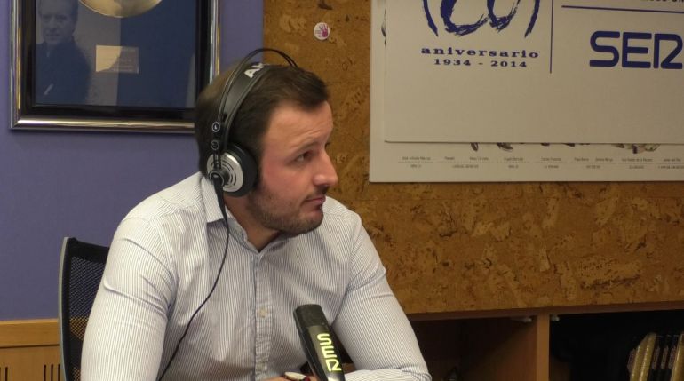 Pablo Ruz en los estudios de Cadena Ser Pablo Ruz en los estudios de Cadena Ser