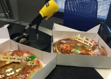 Dos roscones de reyes la Confitería Conrado Dos roscones de reyes la Confitería Conrado
