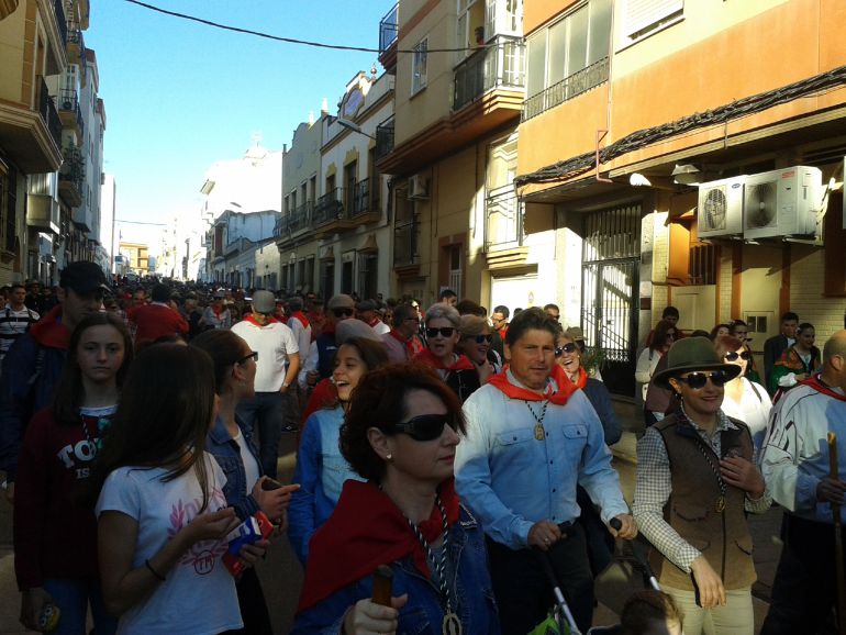 Ciudadanos de Almendralejo disfrutando del día de San Marcos Ciudadanos de Almendralejo disfrutando del día de San Marcos