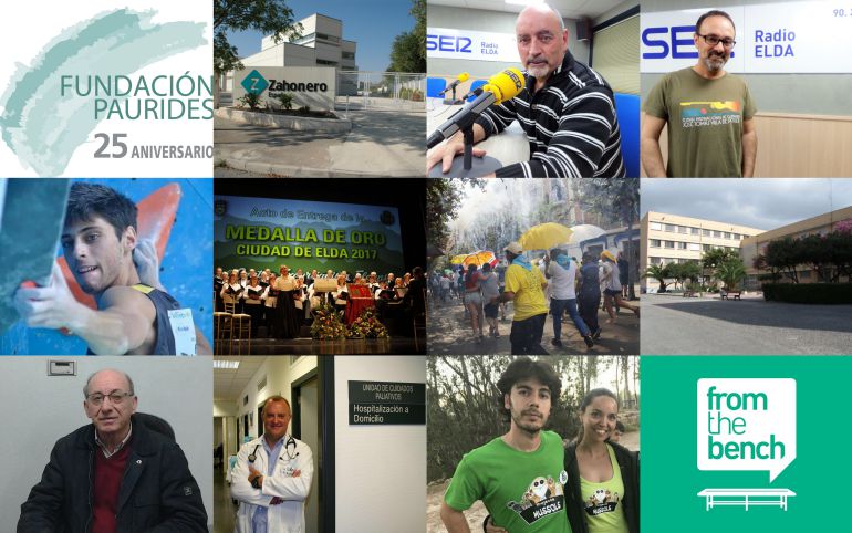 Collage galardonados Premios Radio Elda 2017 Collage galardonados Premios Radio Elda 2017