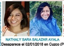 Los padres de Nathaly viajan a Perú con la esperanza de encontrarla