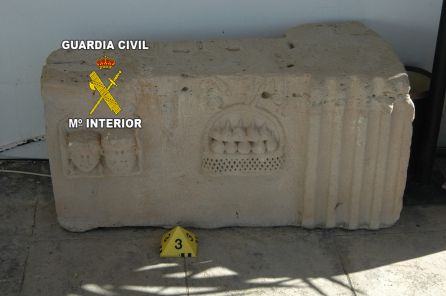 Pieza arqueológica intervenida Pieza arqueológica intervenida