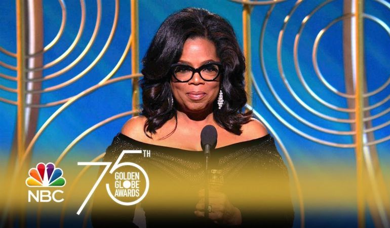 Oprah Winfrey se convirtió en la protagonista de la 75 edición de los Globos de Oro por su discurso contra los abusos hacia las mujeres Oprah Winfrey se convirtió en la protagonista de la 75 edición de los Globos de Oro por su discurso contra los abusos hacia las mujeres