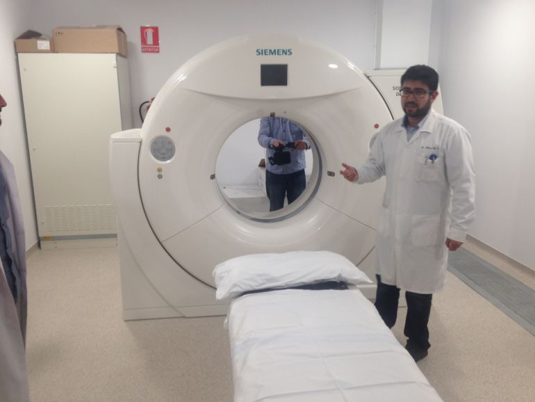 Imagen del TAC del Hospital Can Misses Imagen del TAC del Hospital Can Misses