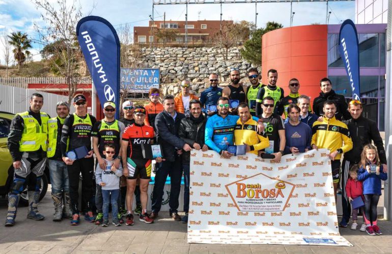 El podio final tras la gran carrera del Andarax. El podio final tras la gran carrera del Andarax.
