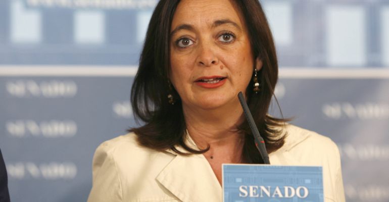 Mar Moreno en una imagen de archivo en el Senado. Mar Moreno en una imagen de archivo en el Senado.