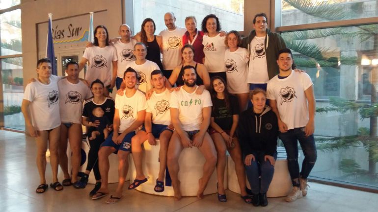 Equipo del Pabellón Ourense, en el campeonato gallego máster 2018 Equipo del Pabellón Ourense, en el campeonato gallego máster 2018