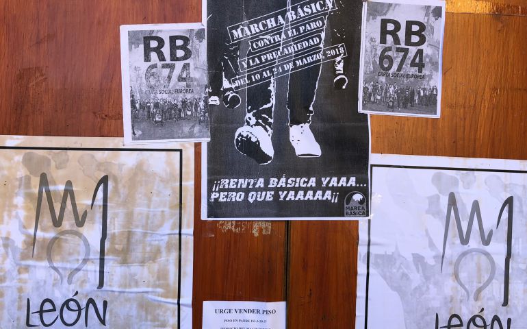 León, punto de partida de una marcha nacional para reclamar la renta básica garantizada León, punto de partida de una marcha nacional para reclamar la renta básica garantizada