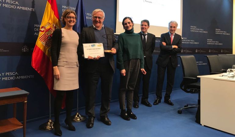 La Ministra García Tejerina y el Alcalde Ribó este jueves en Madrid La Ministra García Tejerina y el Alcalde Ribó este jueves en Madrid