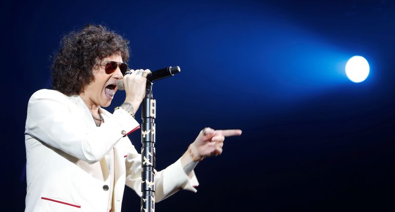 Enrique Bunbury durante un concierto celebrado en diciembre de 2017 Enrique Bunbury durante un concierto celebrado en diciembre de 2017