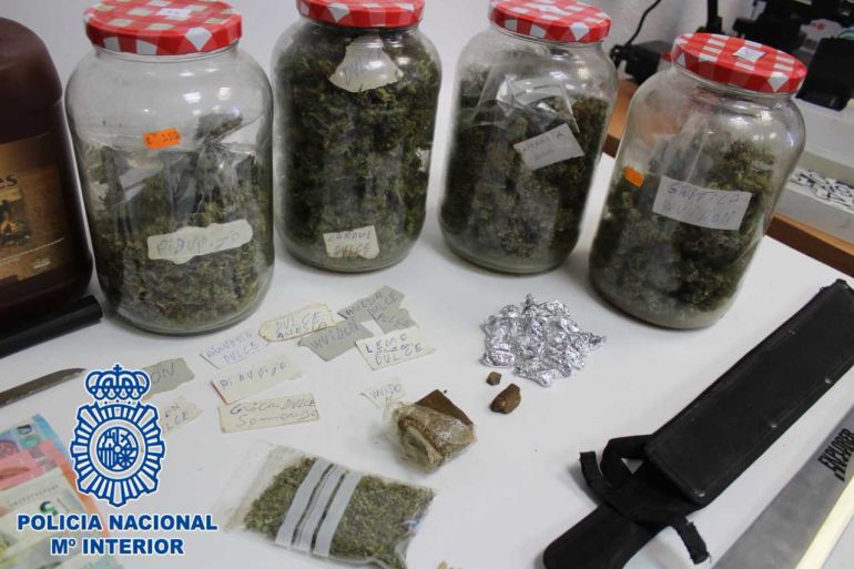 Nuevo golpe al narcotráfico en Almería capital. Nuevo golpe al narcotráfico en Almería capital.