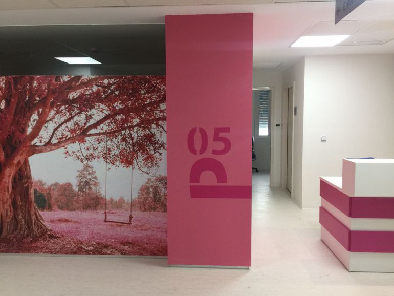 Planta 5 del nuevo hospital de Traumatología de Granada Planta 5 del nuevo hospital de Traumatología de Granada
