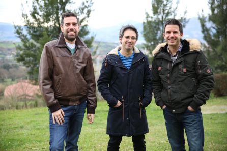 Irrintzi Fernández, Sendoa Ballesteros y Gorka Vallejo Irrintzi Fernández, Sendoa Ballesteros y Gorka Vallejo