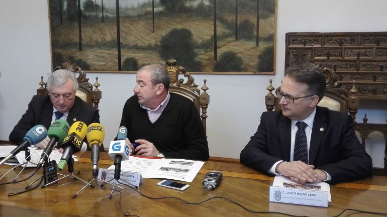 El presidente de la Diputación de Lugo, Darío Campos, este lunes en la firma del convenio El presidente de la Diputación de Lugo, Darío Campos, este lunes en la firma del convenio