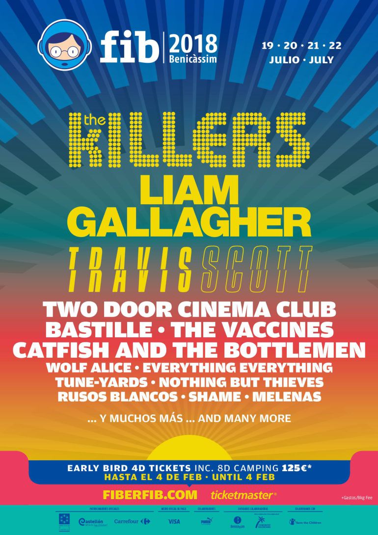 Liam Gallagher y Travis Scott son las nuevas confirmaciones para el FIB 2018 Liam Gallagher y Travis Scott son las nuevas confirmaciones para el FIB 2018