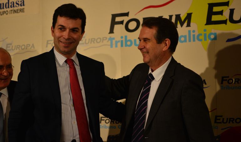 El alcalde de Vigo, Abel Caballero, presentó a su sobrino Gonzalo Caballero en un desayuno informativo El alcalde de Vigo, Abel Caballero, presentó a su sobrino Gonzalo Caballero en un desayuno informativo