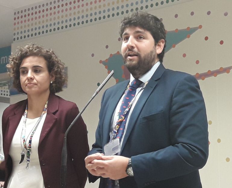 López Miras asegura que su relación con el alcalde Ballesta "es excelente" López Miras asegura que su relación con el alcalde Ballesta "es excelente"