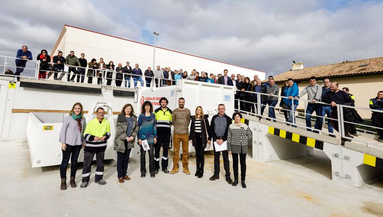 Acto de inauguración oficial del Punto Limpio en Puente la Reina Acto de inauguración oficial del Punto Limpio en Puente la Reina