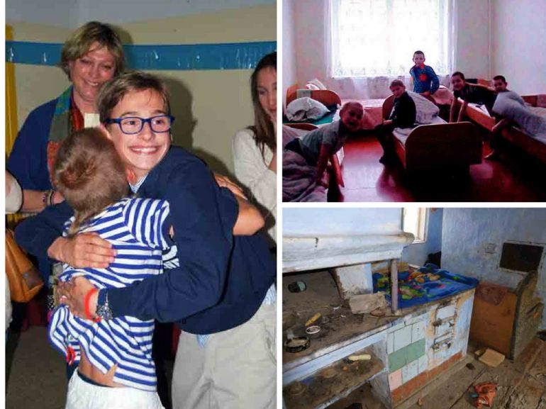 Niños acogidos en España y en orfanatos y viviendas ucranianas Niños acogidos en España y en orfanatos y viviendas ucranianas