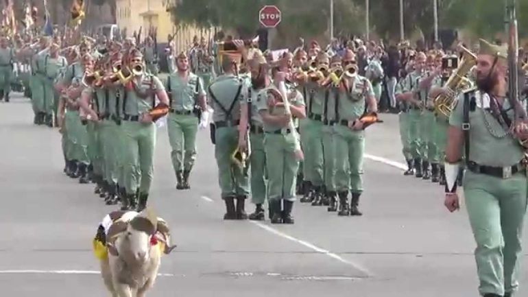 Desfile de la Legión. Desfile de la Legión.