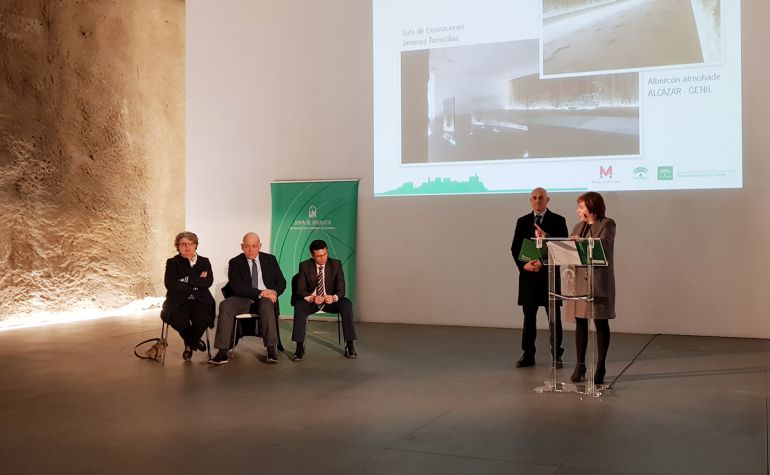 Inauguración de la nueva sala polivalente en la estación subterránea Alcázar Genil del metro de Granada Inauguración de la nueva sala polivalente en la estación subterránea Alcázar Genil del metro de Granada