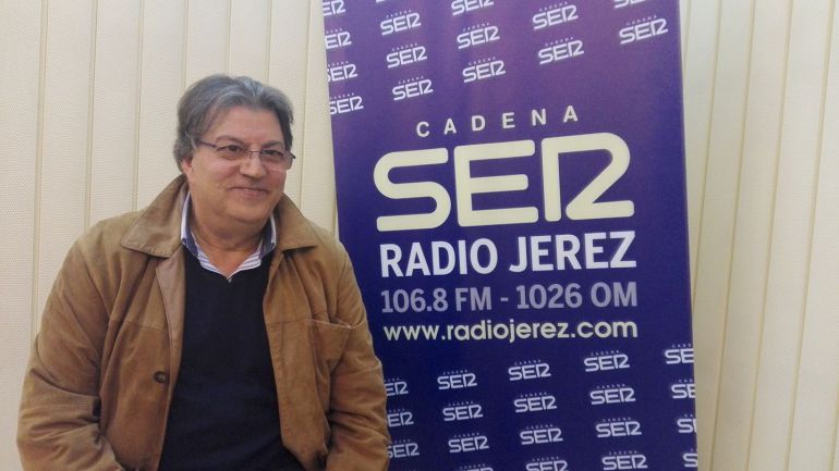 Ángel Moreno, responsable de Gelovisión, en Radio Jerez Ángel Moreno, responsable de Gelovisión, en Radio Jerez